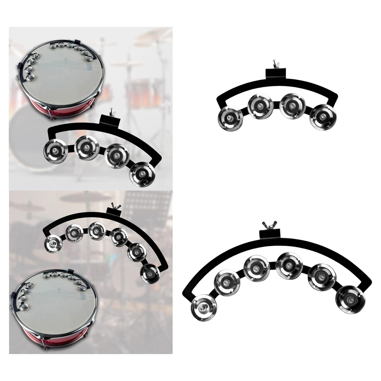Tambourine Hand Drum - Conjunto de Tambor Hi Hat de