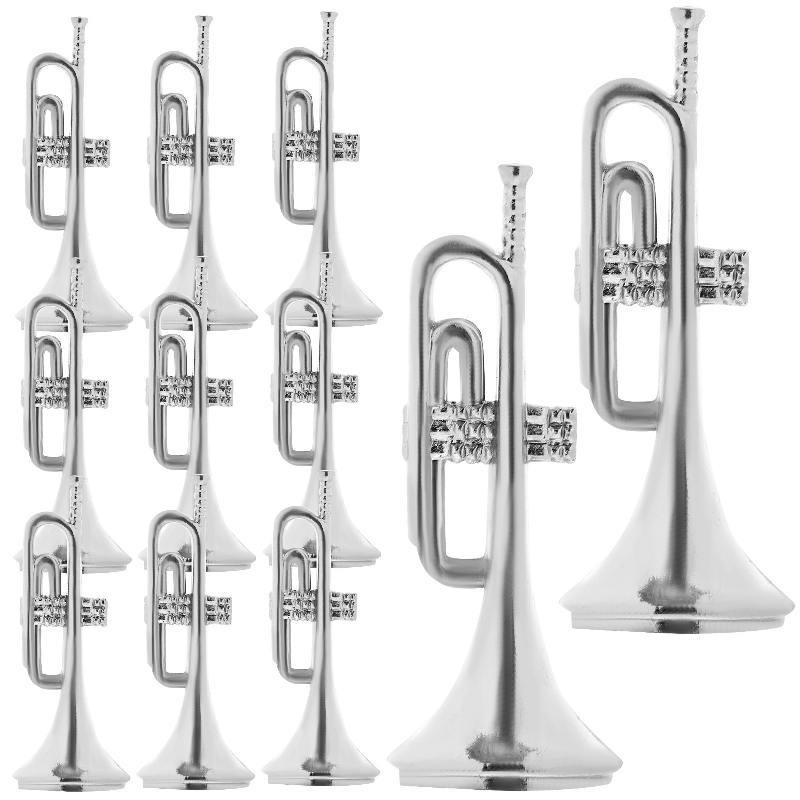Musical Instrument Xmas Ornaments - Conjunto de 20 Peças de Instrumentos