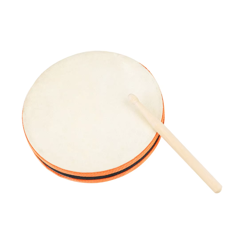 Tambourine Hand Drum - Tambor de Mão Dupla Face com