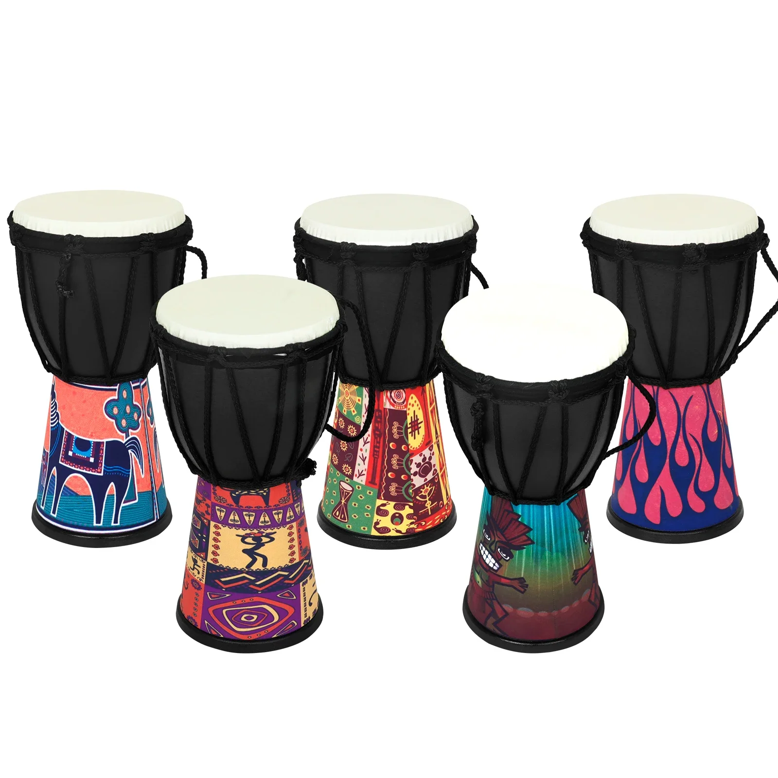 Tambor Africano de 4 Polegadas - Musical Instrument Djembe avaliação e preço