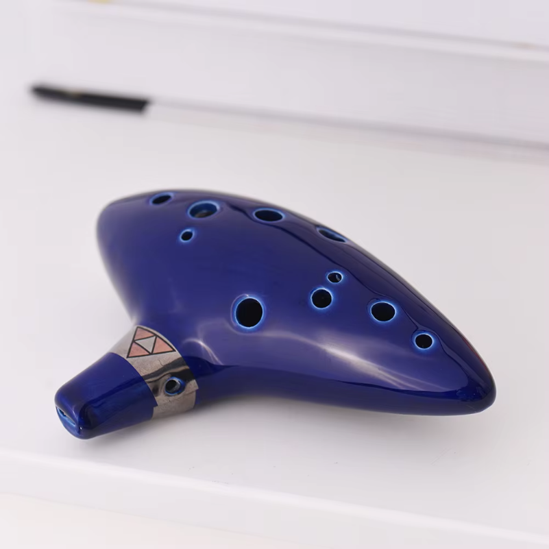 Ocarina de 12 furos em cerâmic - Song With Musical Instrument avaliação e preço