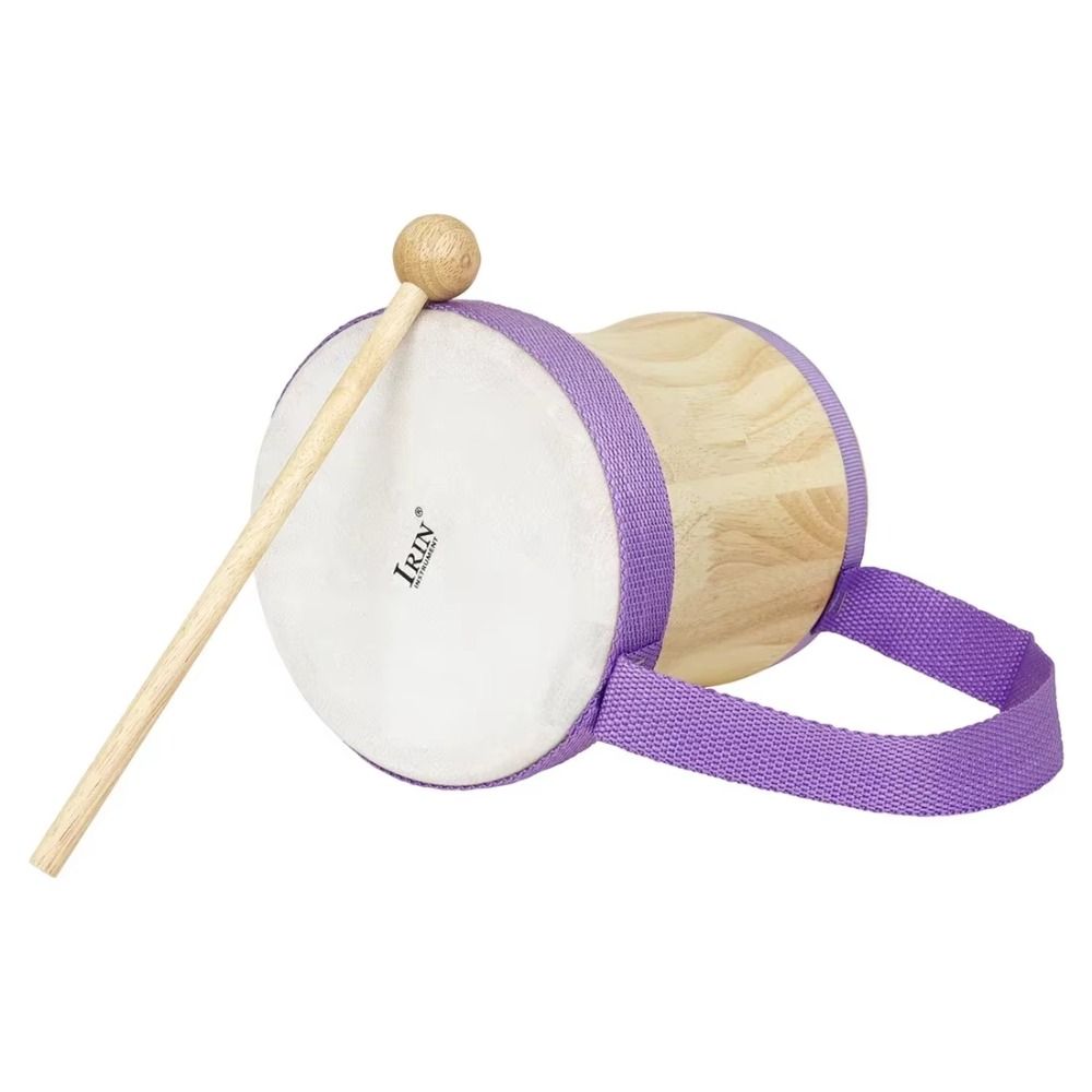 Tambor Indiano de Madeira com  - Tambourine Hand Drum avaliação e preço