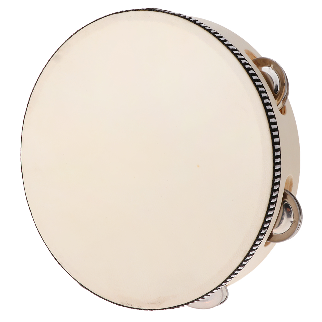 Pandeiro musical de madeira, i - Tambourine Hand Drum avaliação e preço