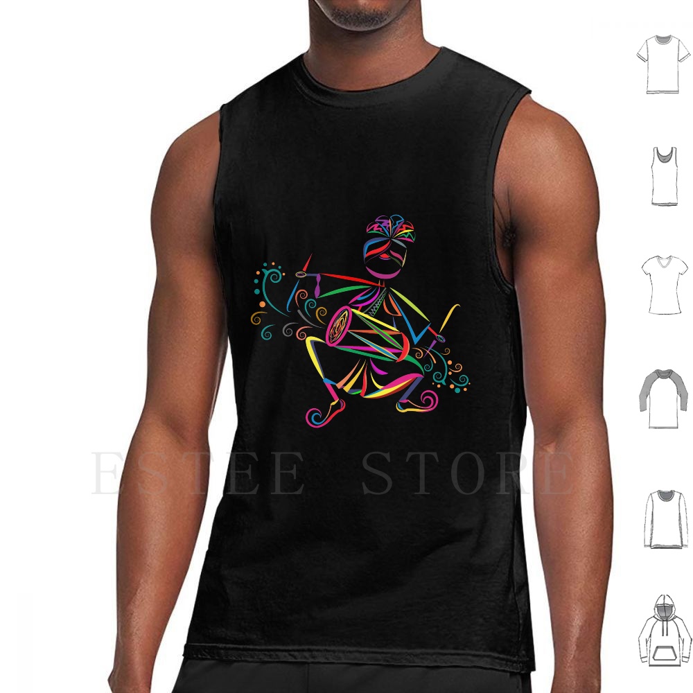 Dhol player tank tops colete s - Musical Instrument In India avaliação e preço