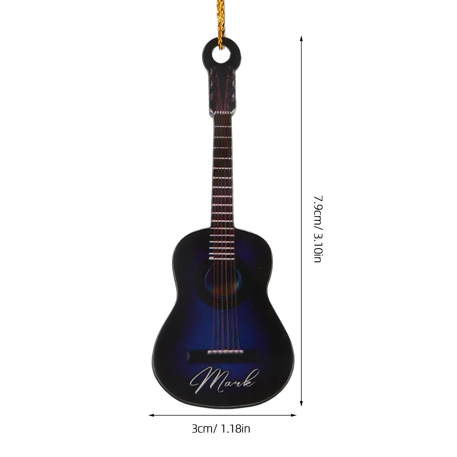 10 Peças de Mini Instrumentos  - Musical Instrument Xmas Ornaments avaliação e preço