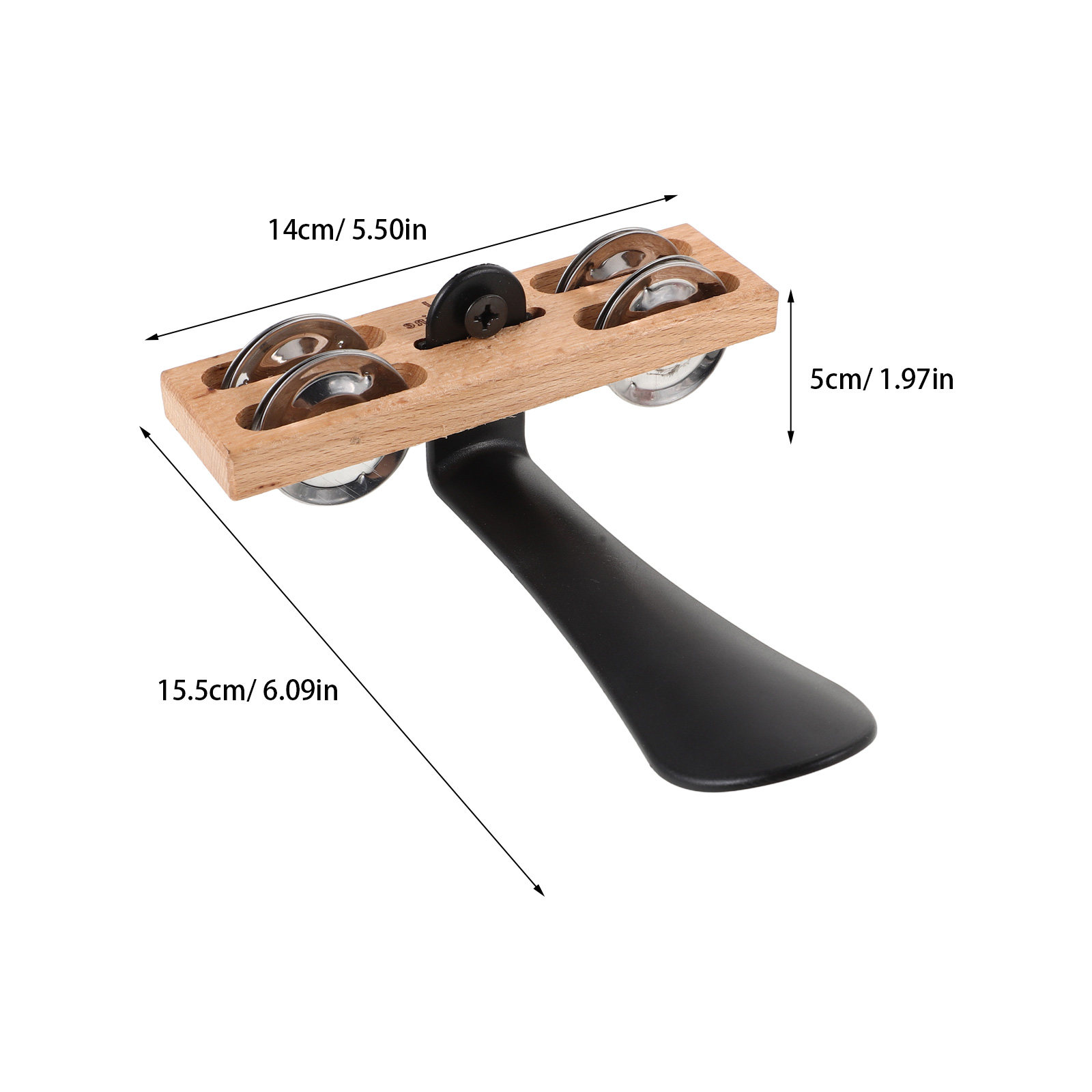 Pandeiro de Dupla Fileira com  - Musical Instrument In Chinese avaliação e preço