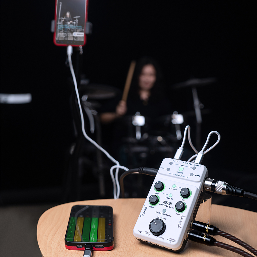 Mixer de Áudio JOYO MOMIX PRO  - Musical Instrument Sounds avaliação e preço