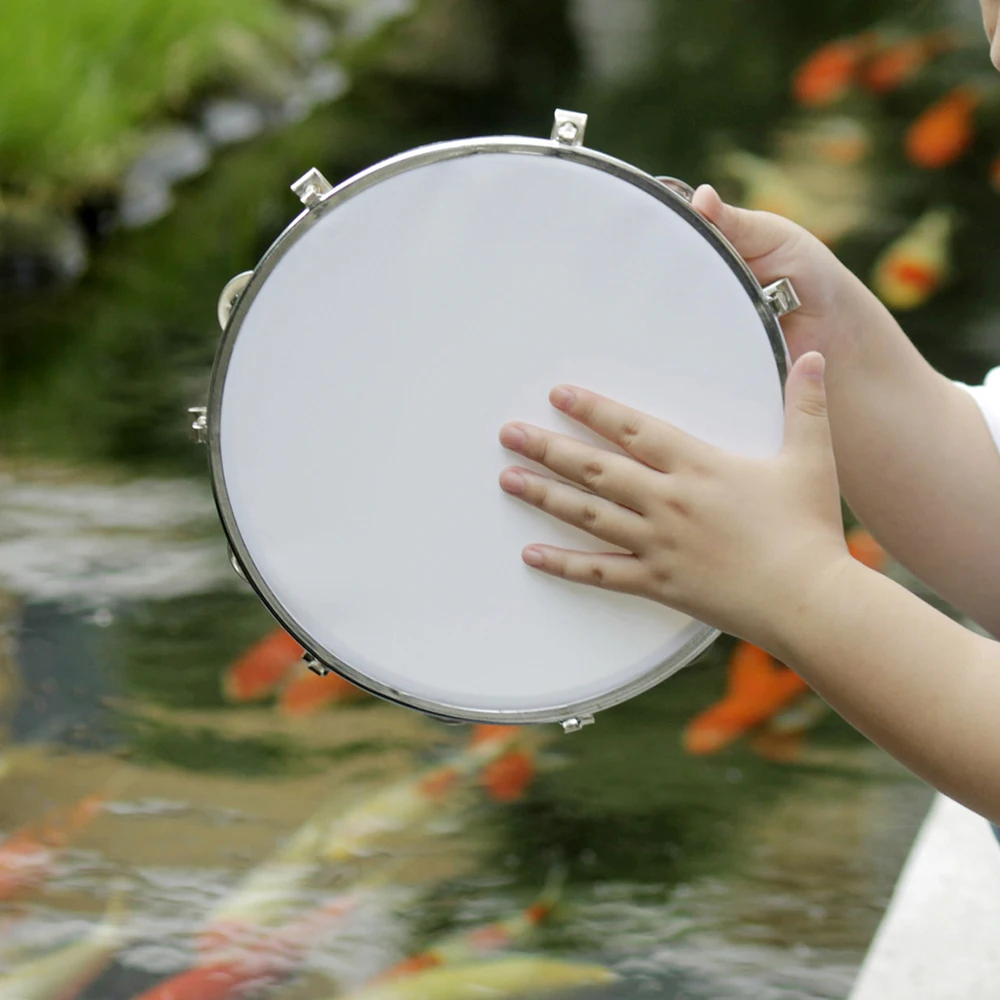 Tamborim SLADE de 10 Polegadas - Tambourine Hand Drum avaliação e preço