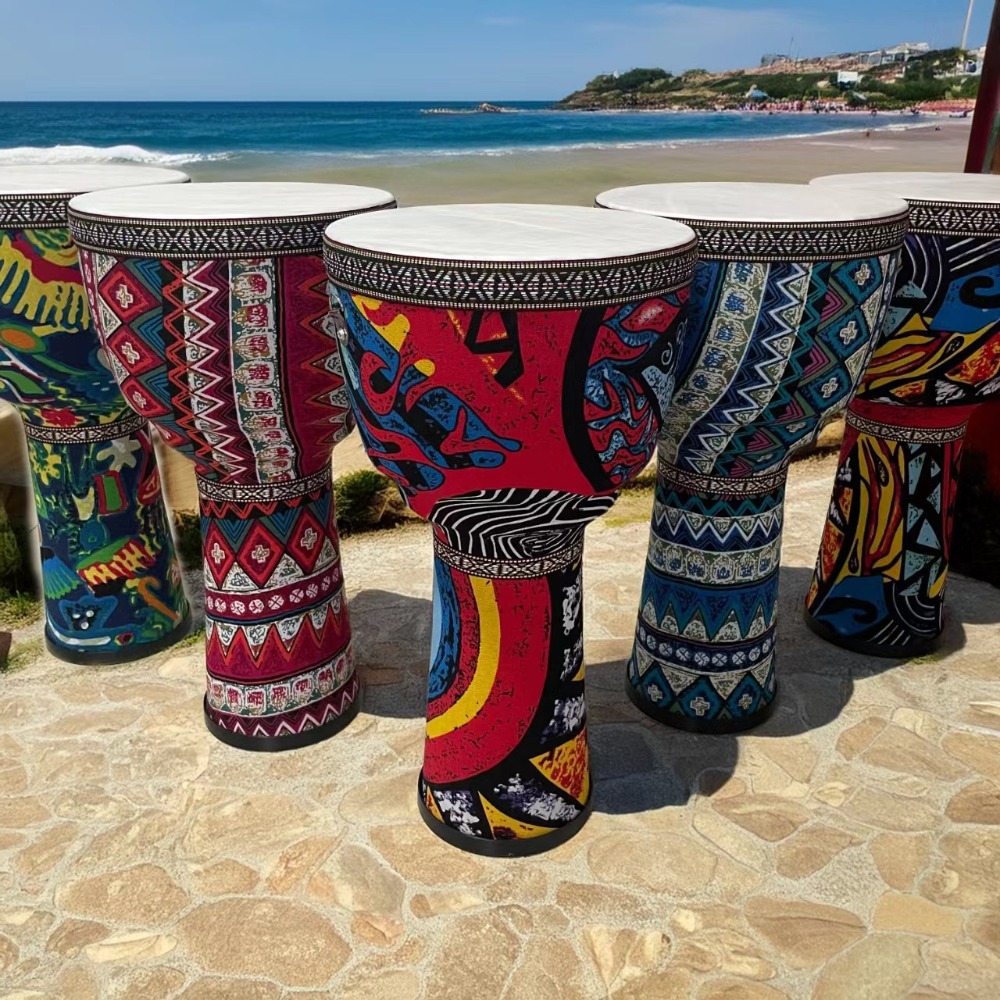 Tambor Djembe Africano Portáti - Musical Instrument Djembe avaliação e preço