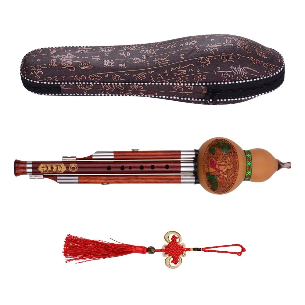 Flauta de Cabaça Hulusi de 3 T - Musical Instrument ____ avaliação e preço