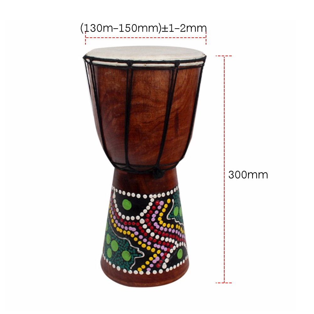 Tambor africano esculpido à mã - Musical Instrument Djembe avaliação e preço