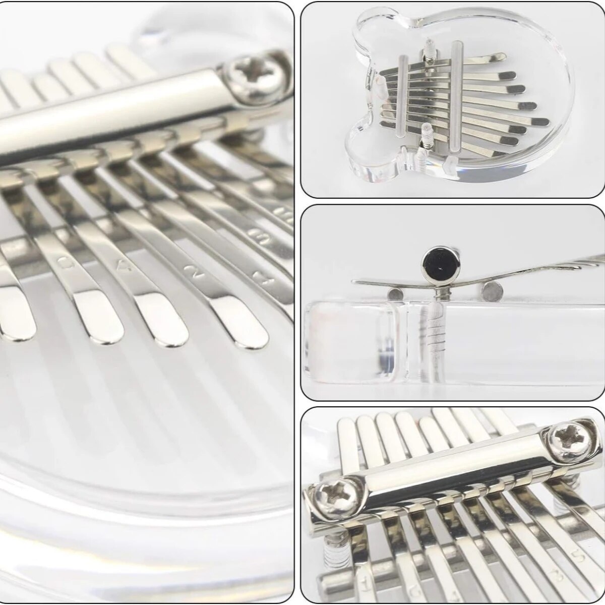 Miwayer 8 teclas mini kalimba  - Musical Instrument Sounds avaliação e preço