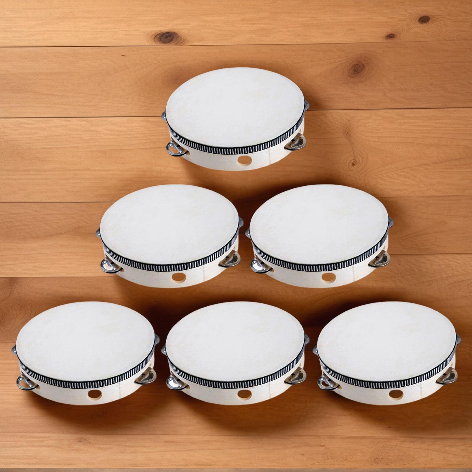 Pandeiro para igreja 6 Polegad - Tambourine Hand Drum avaliação e preço