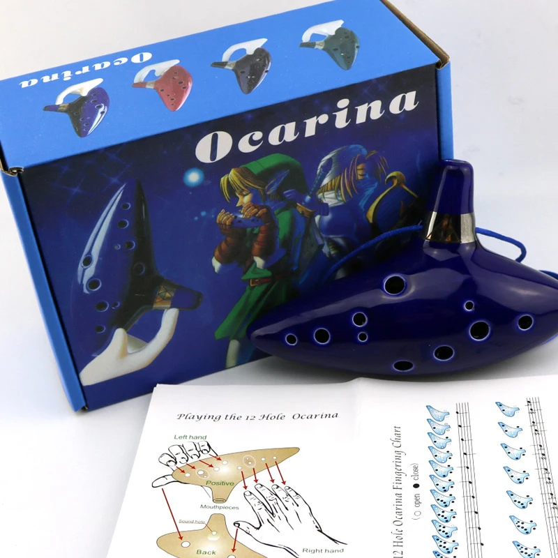 Quente ﻿   Ocarina de Cerâmica - Song With Musical Instrument avaliação e preço
