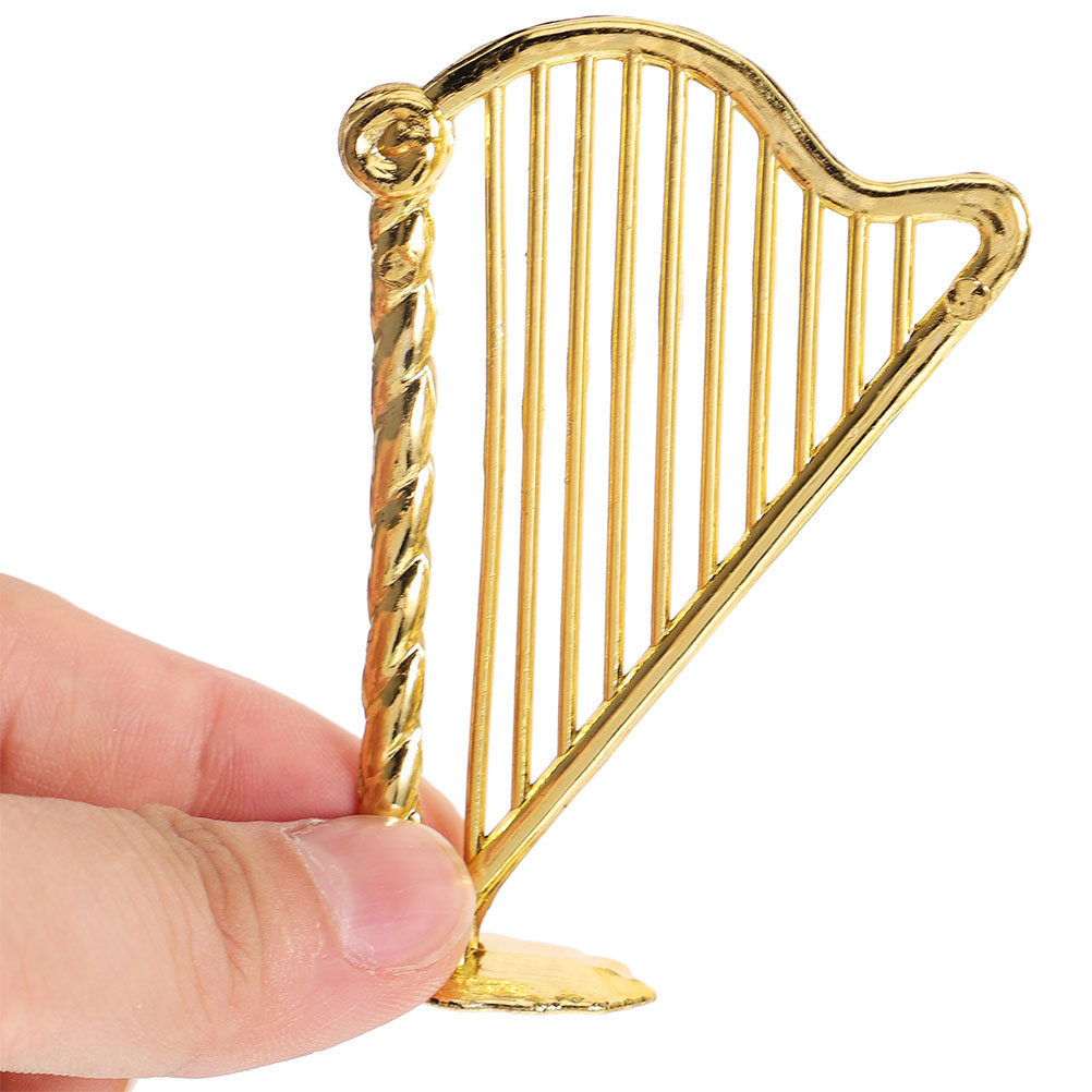 15 Peças de Ornamentos de Harp - Musical Instrument Xmas Ornaments avaliação e preço