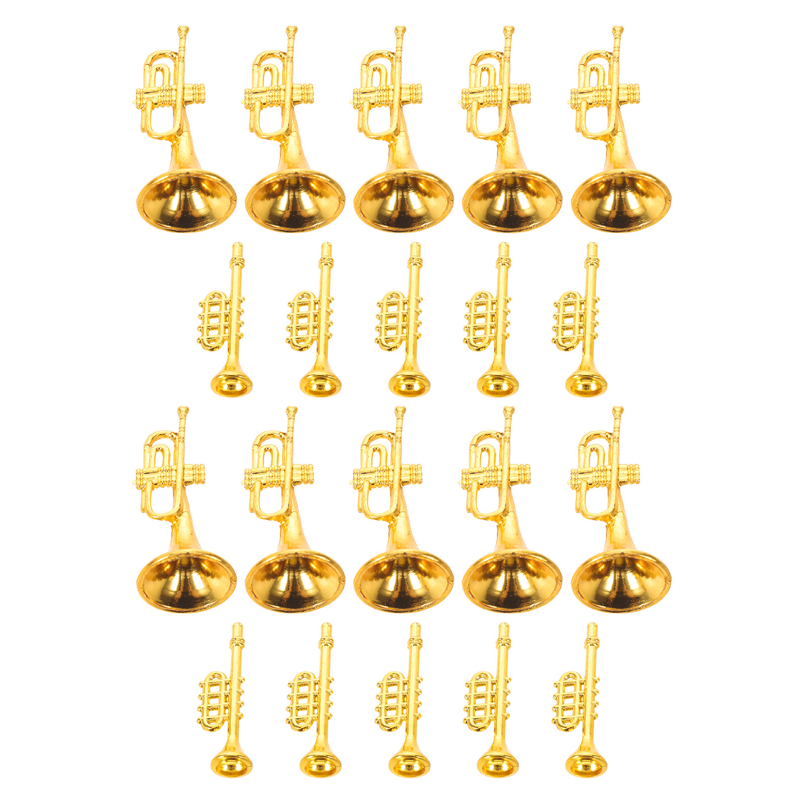 20 Peças de Mini Instrumentos  - Musical Instrument Xmas Ornaments avaliação e preço