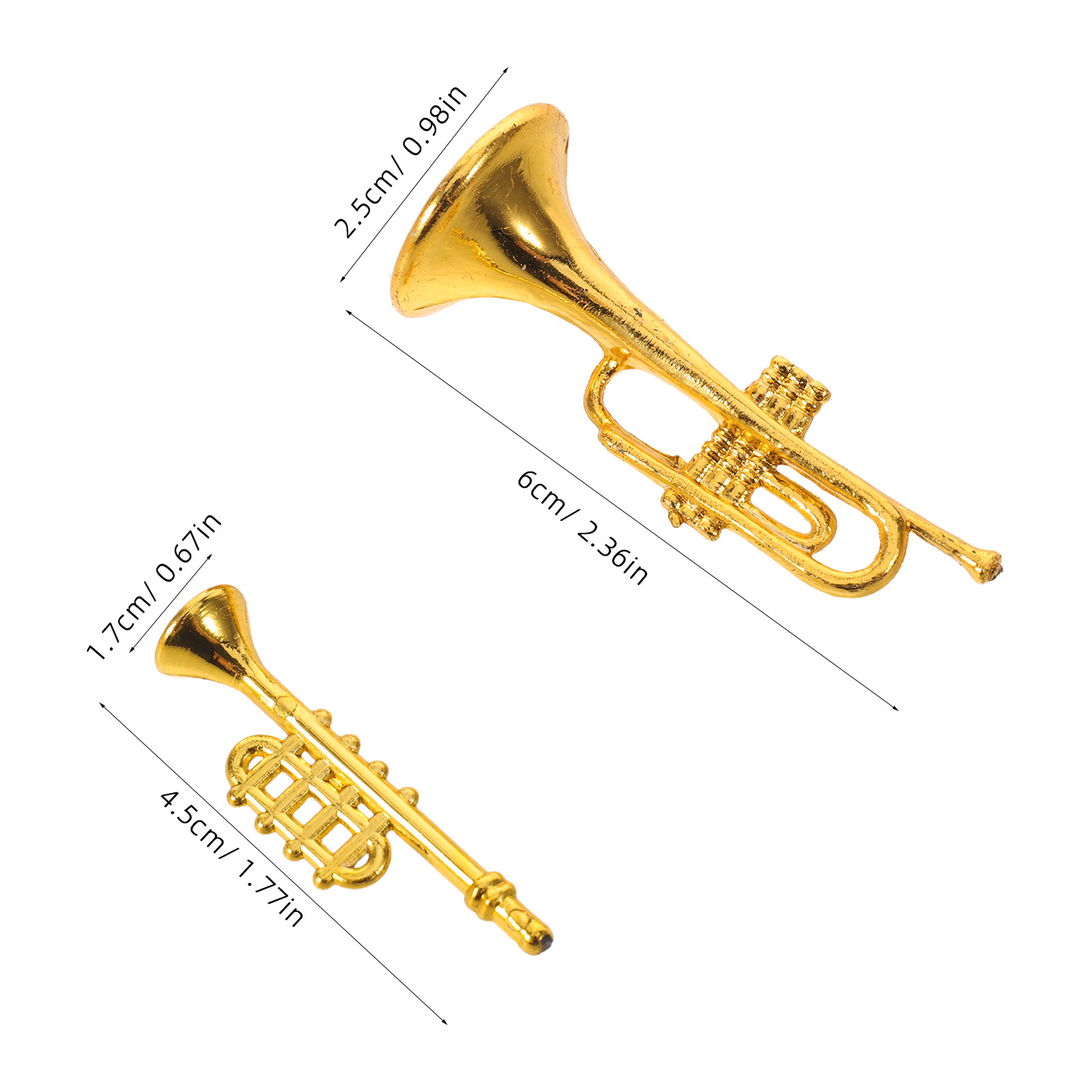 20 Peças de Mini Instrumentos  - Musical Instrument Xmas Ornaments avaliação e preço