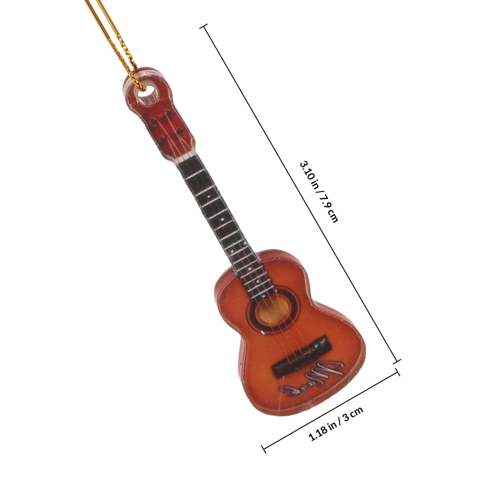 10 Peças de Enfeites de Natal  - Musical Instrument Xmas Ornaments avaliação e preço