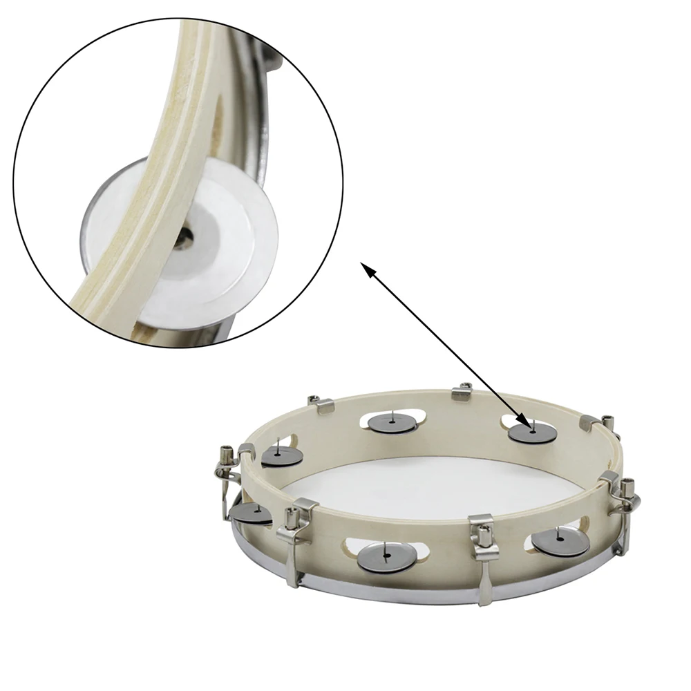 Irin 10 Polegada pandeiro pain - Tambourine Hand Drum avaliação e preço