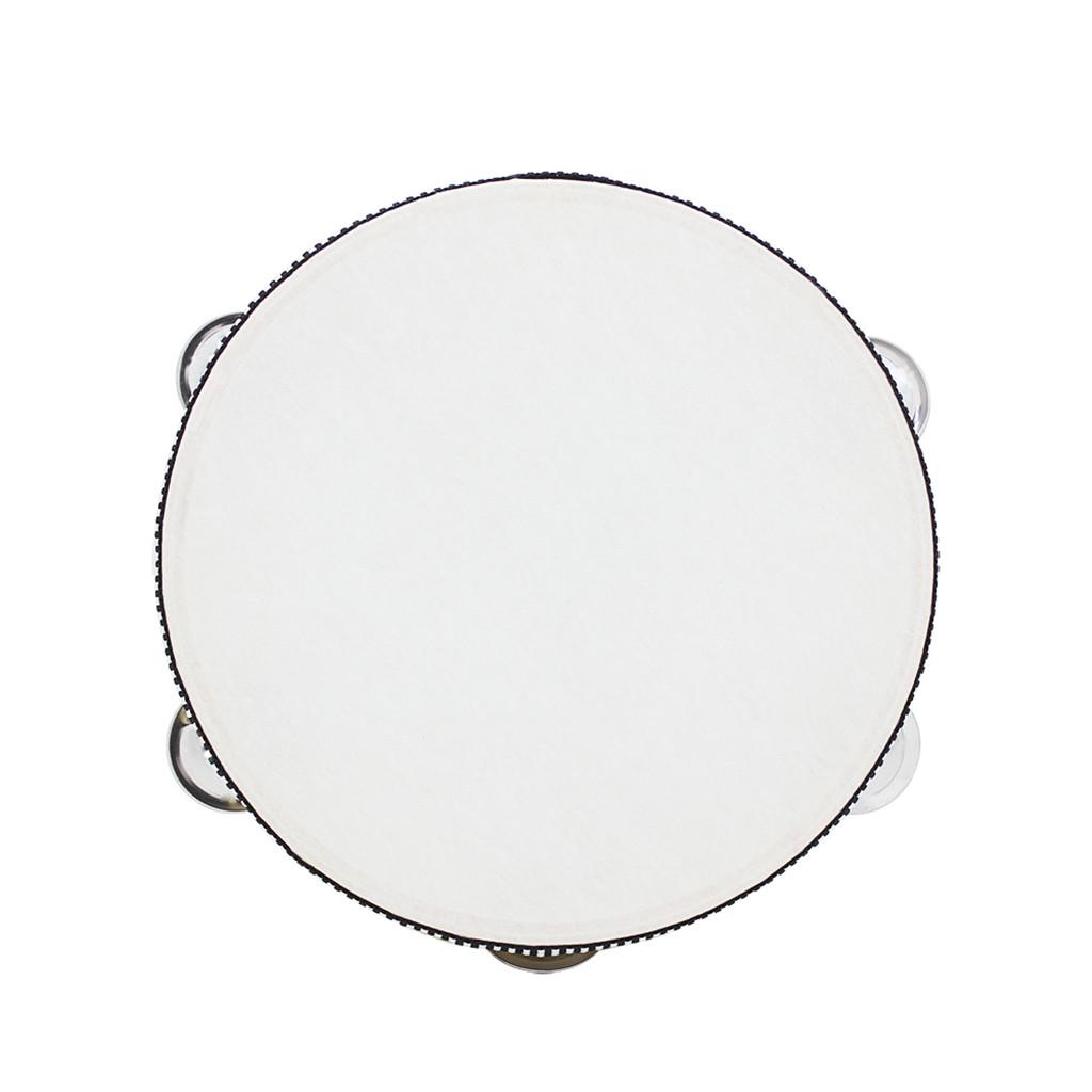 Tambor de Madeira para Criança - Tambourine Hand Drum avaliação e preço