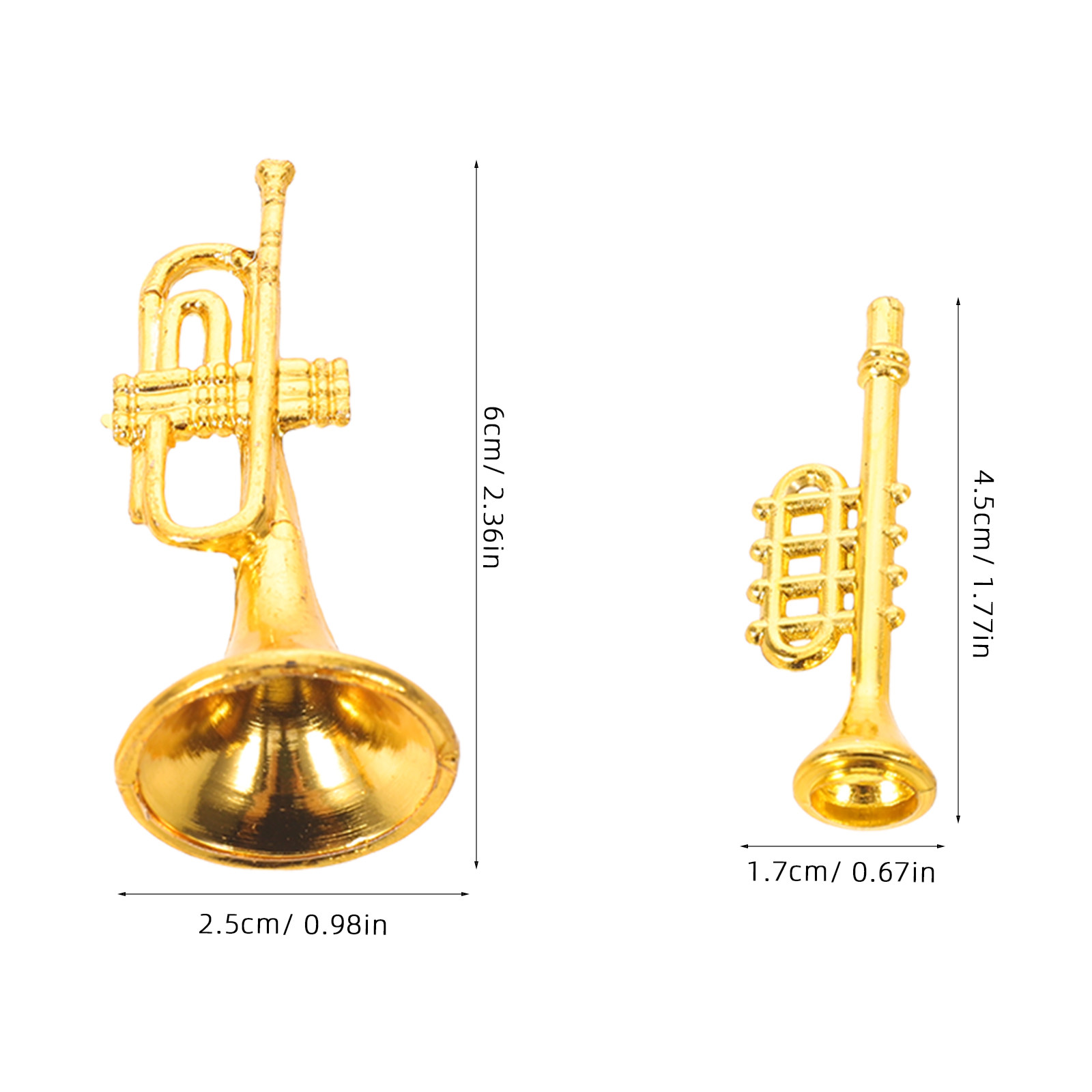 20 Peças de Mini Instrumentos  - Musical Instrument Xmas Ornaments avaliação e preço