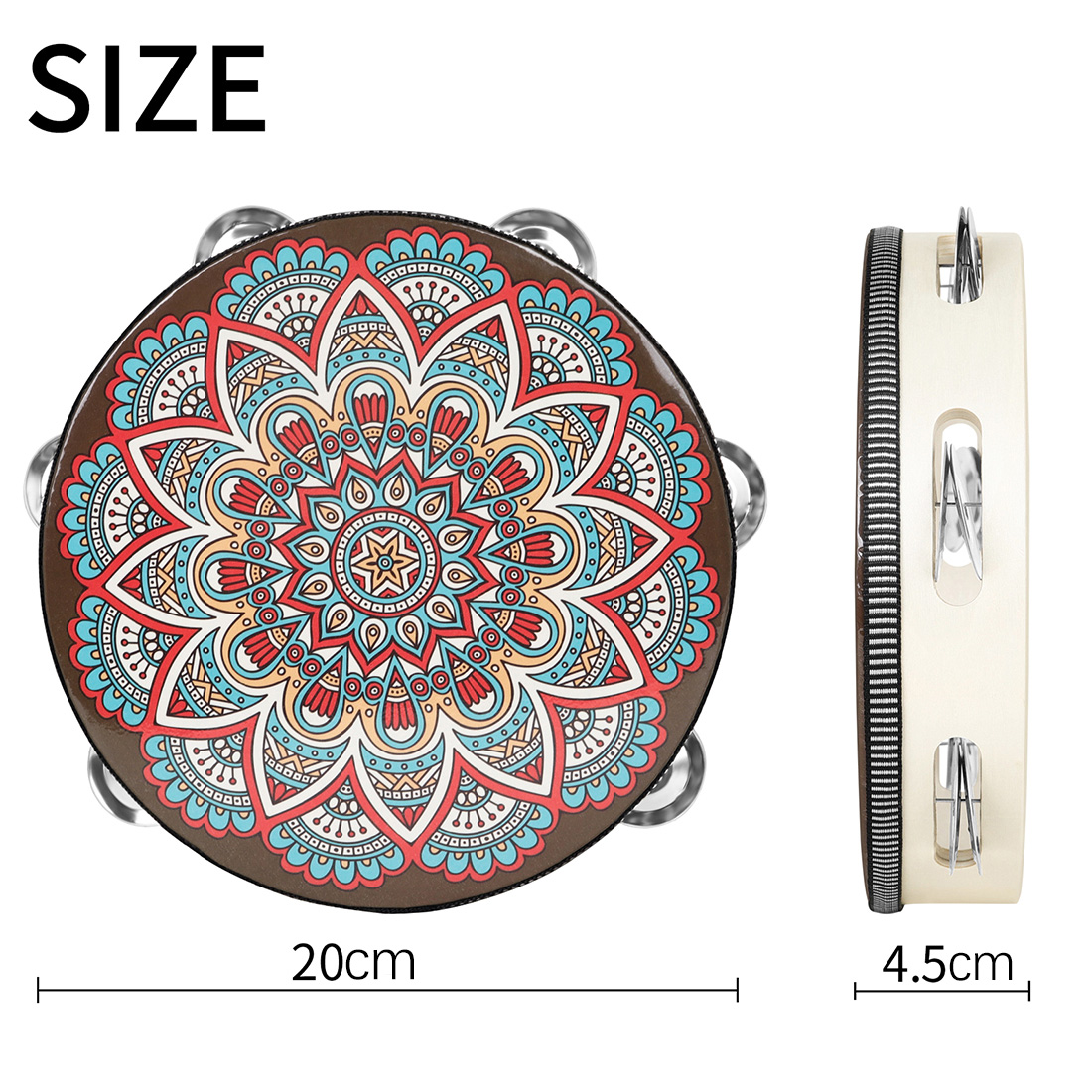 Irin tambor de mão estilo anti - Tambourine Hand Drum avaliação e preço