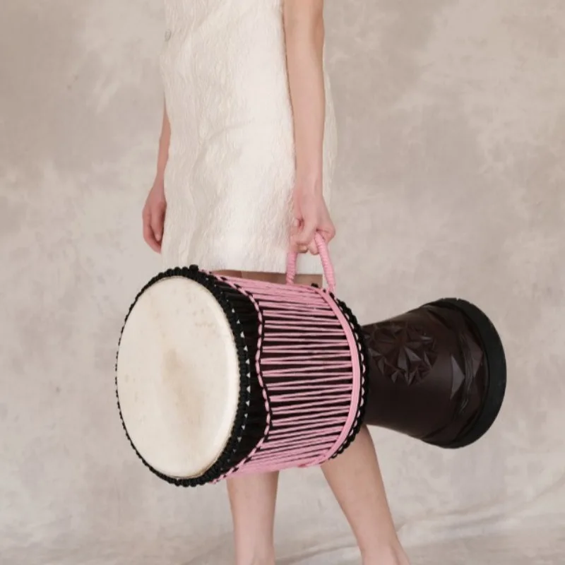 12 Polegada djembe mogno tambo - Musical Instrument Djembe avaliação e preço