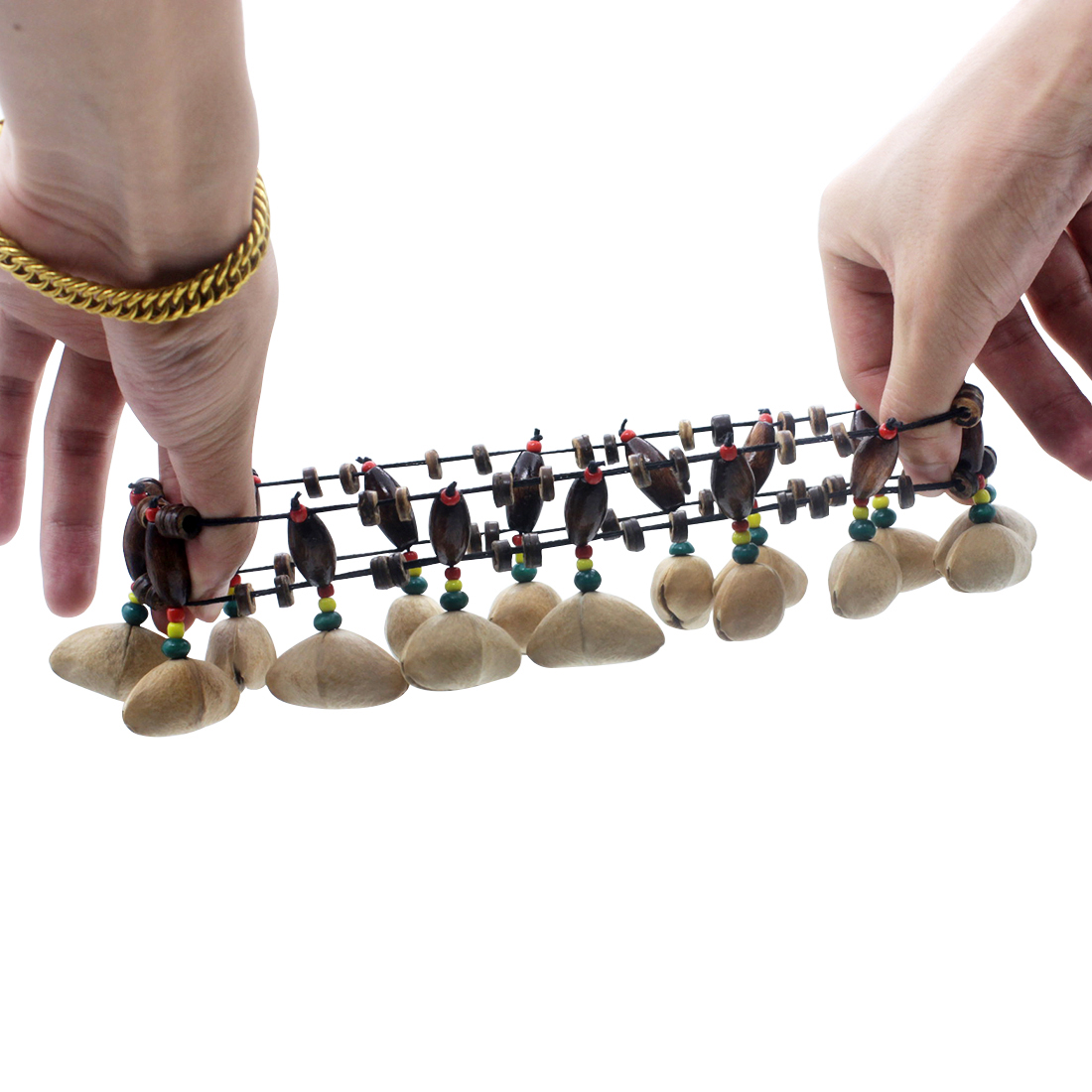 IRIN Sino de Mão com Concha de - Musical Instrument Djembe avaliação e preço