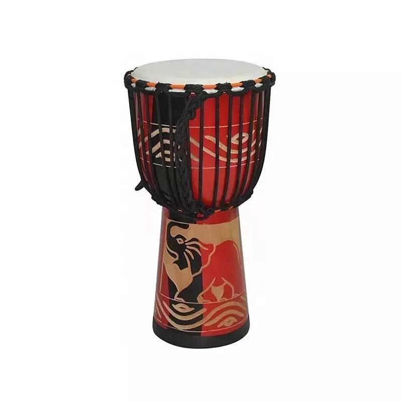 Tambor djembe africano de 12 p - Musical Instrument Djembe avaliação e preço