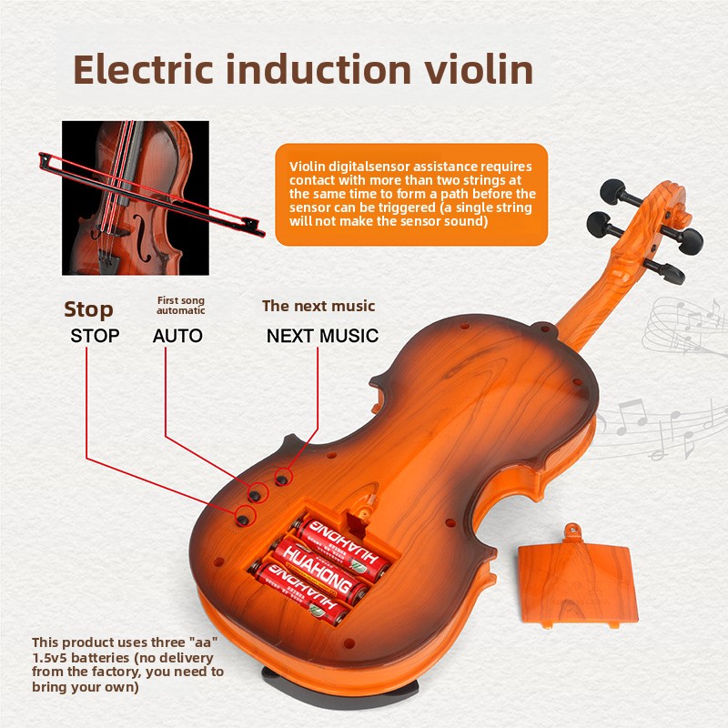 Brinquedos de violino acústico - Musical Instrument Harmonium avaliação e preço