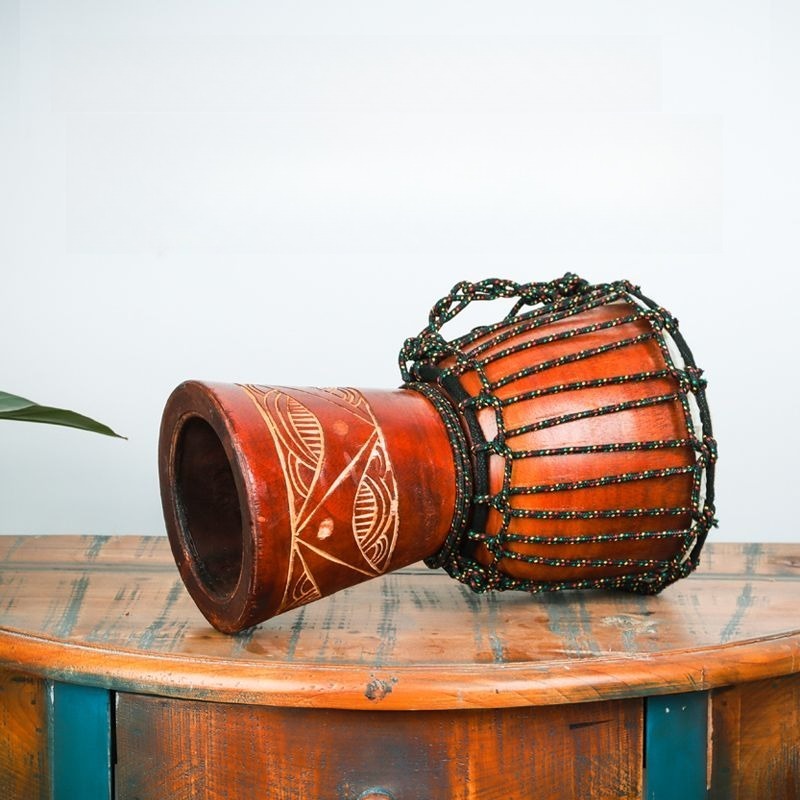 Tambor Africano Pequeno para C - Musical Instrument Djembe avaliação e preço