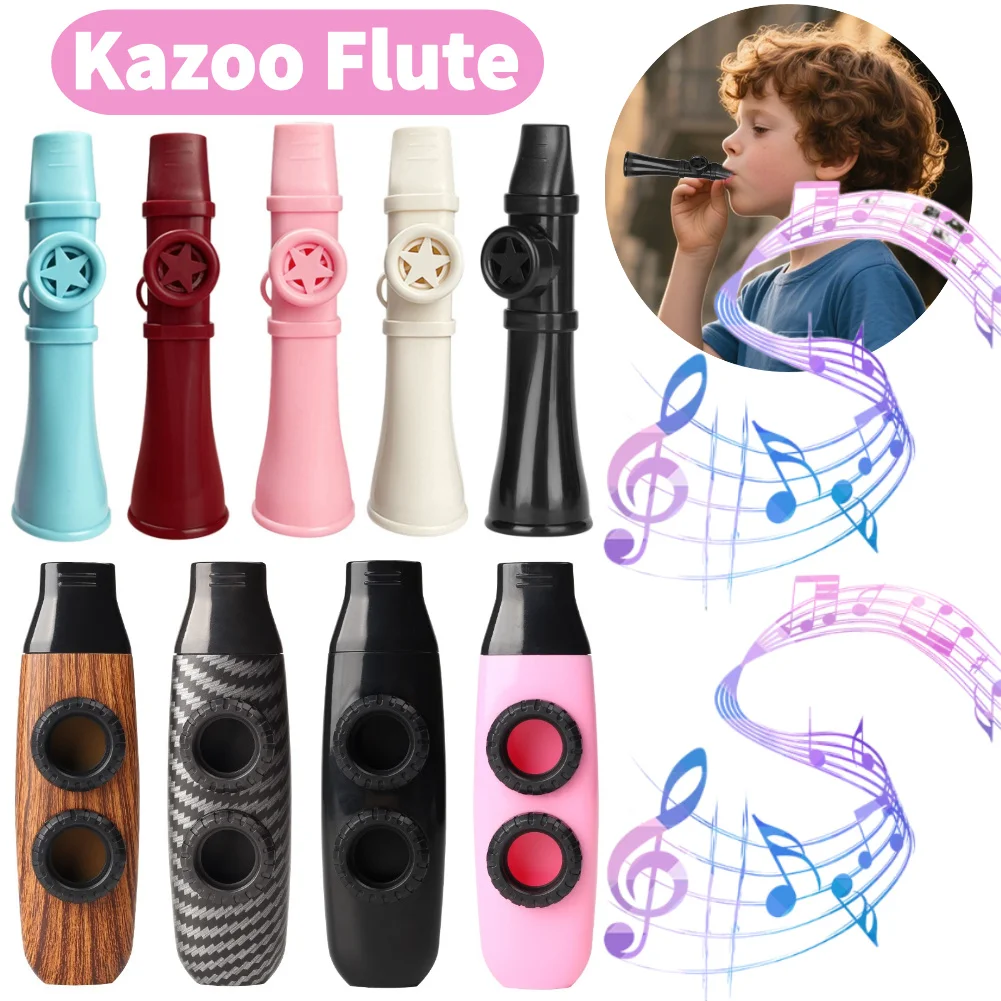 Flauta Kazoo portátil, fácil d - Musical Instrument Easy To Learn For Adults avaliação e preço
