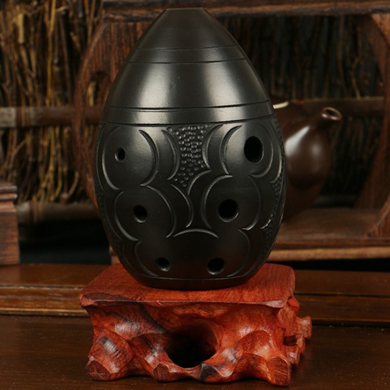 8 buracos ocarina preto portát - Musical Instrument Harmonium avaliação e preço