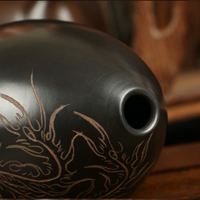 8 buracos ocarina preto portát - Musical Instrument Harmonium avaliação e preço