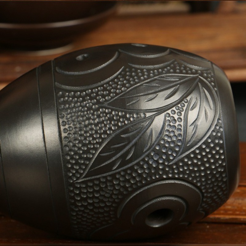 8 buracos ocarina preto portát - Musical Instrument Harmonium avaliação e preço