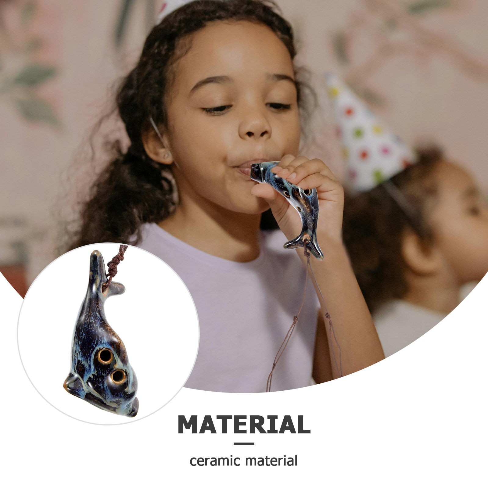 Ocarina de Cerâmica Portátil c - Musical Instrument Easy To Learn For Adults avaliação e preço