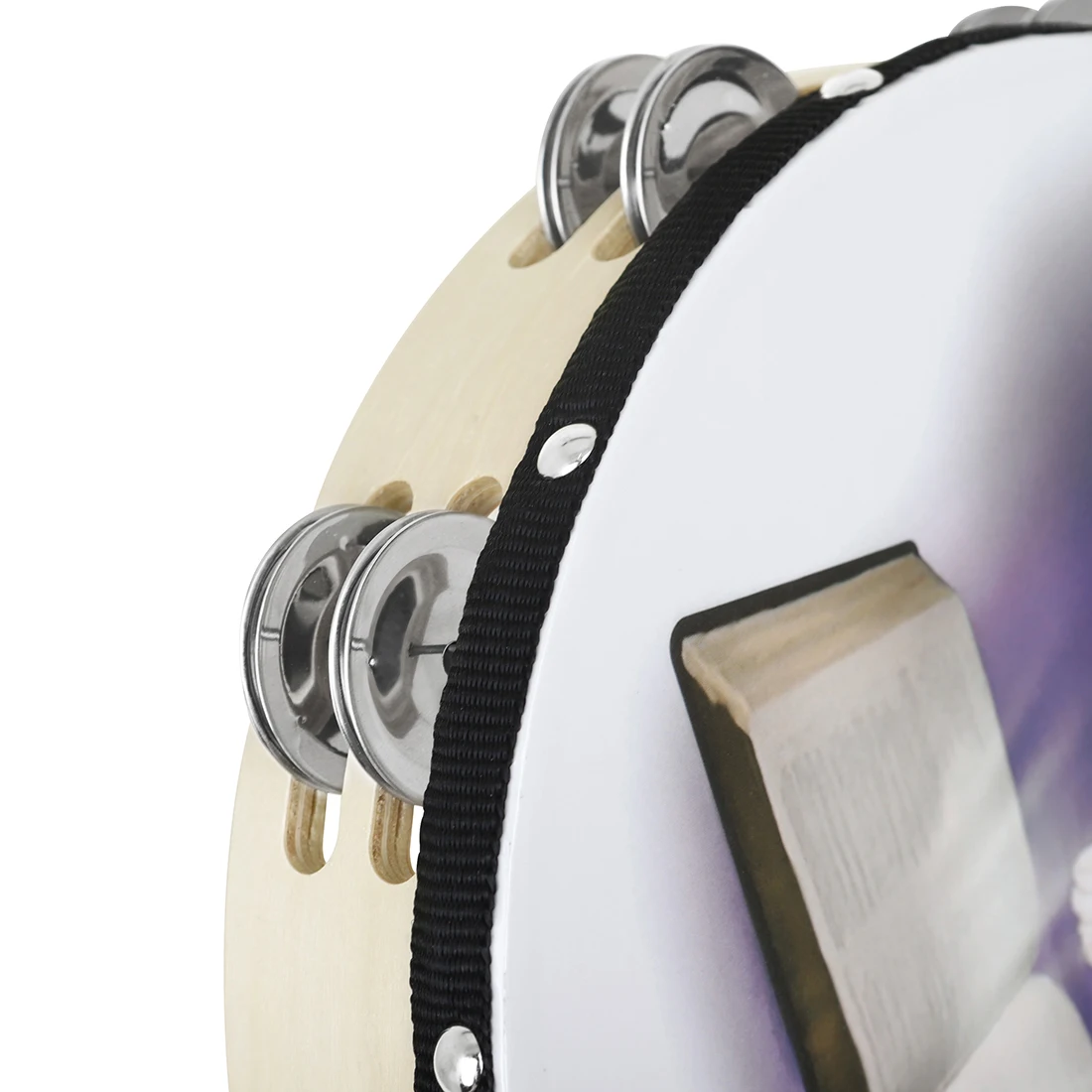 M MBAT Pandeiro de 10 polegada - Tambourine Hand Drum avaliação e preço