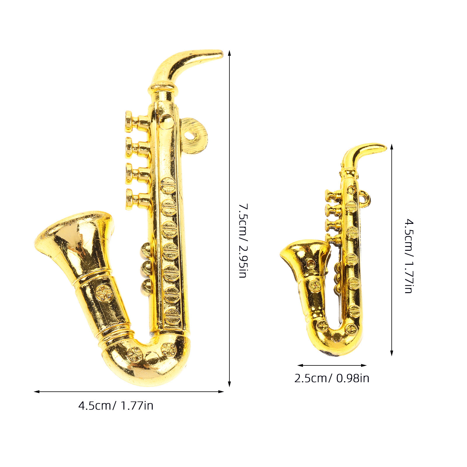 20 Peças de Decorações de Nata - Musical Instrument Xmas Ornaments avaliação e preço