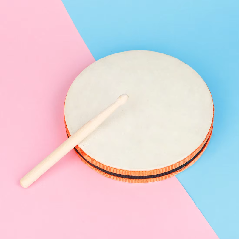 Tambor de Mão Dupla Face com B - Tambourine Hand Drum avaliação e preço