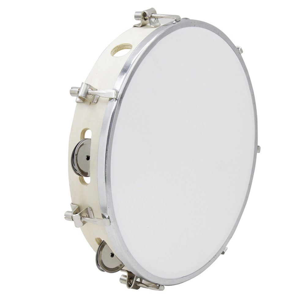 10 Polegadas Tambourine Ajustá - Tambourine Hand Drum avaliação e preço