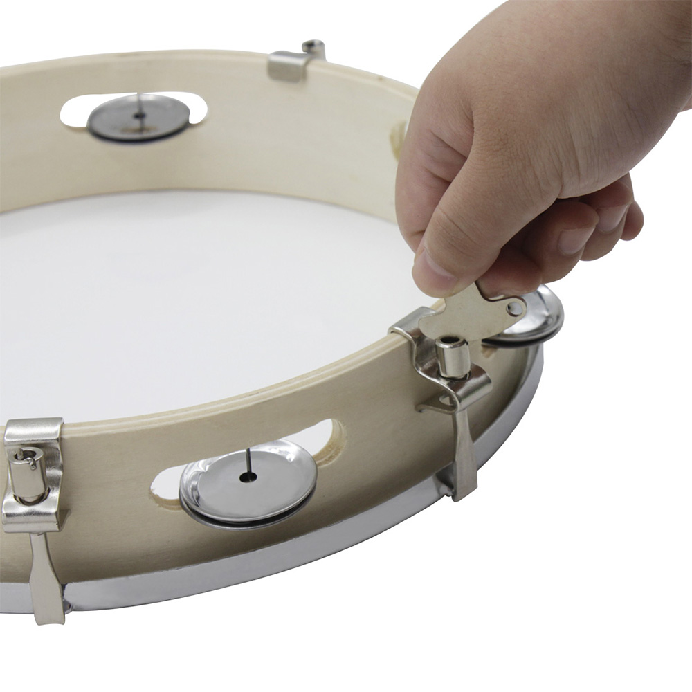 10 Polegadas Tambourine Ajustá - Tambourine Hand Drum avaliação e preço